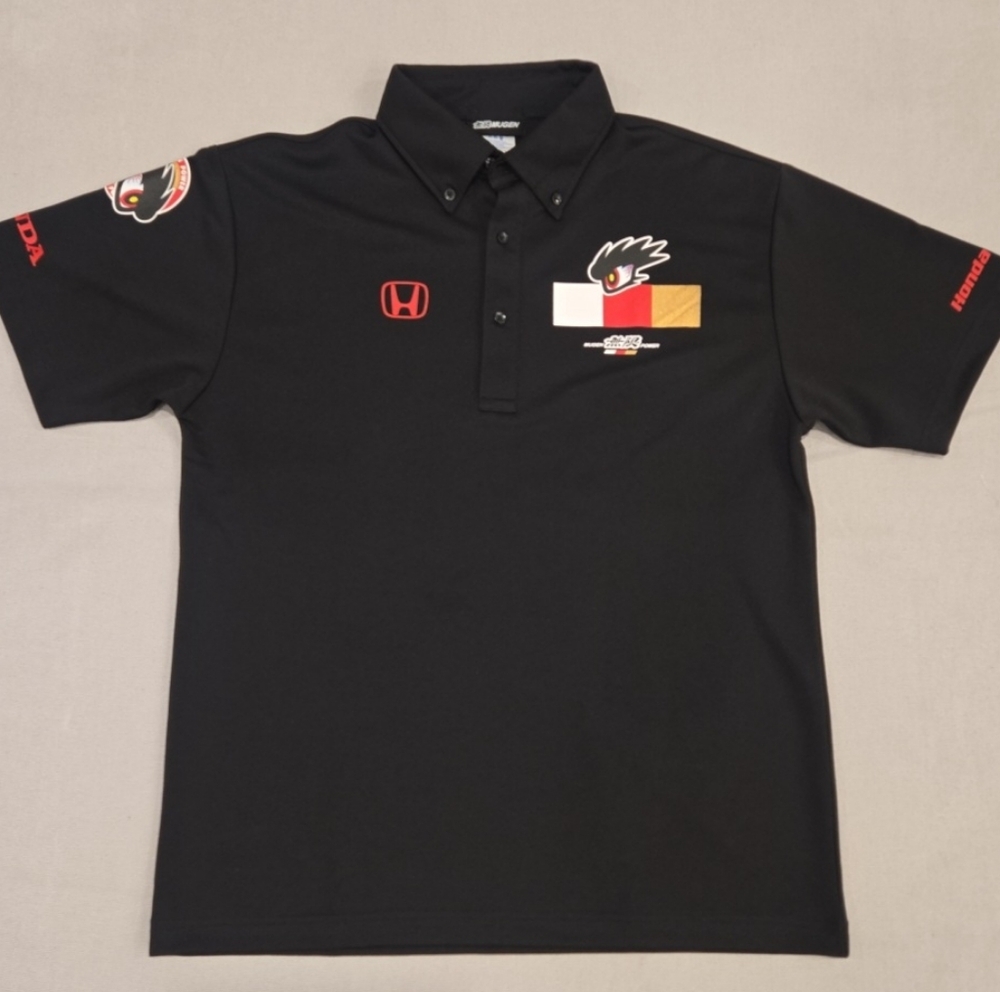Rare Honda Mugen Power Japan Racing Polo Shirt Men's Team Mugen